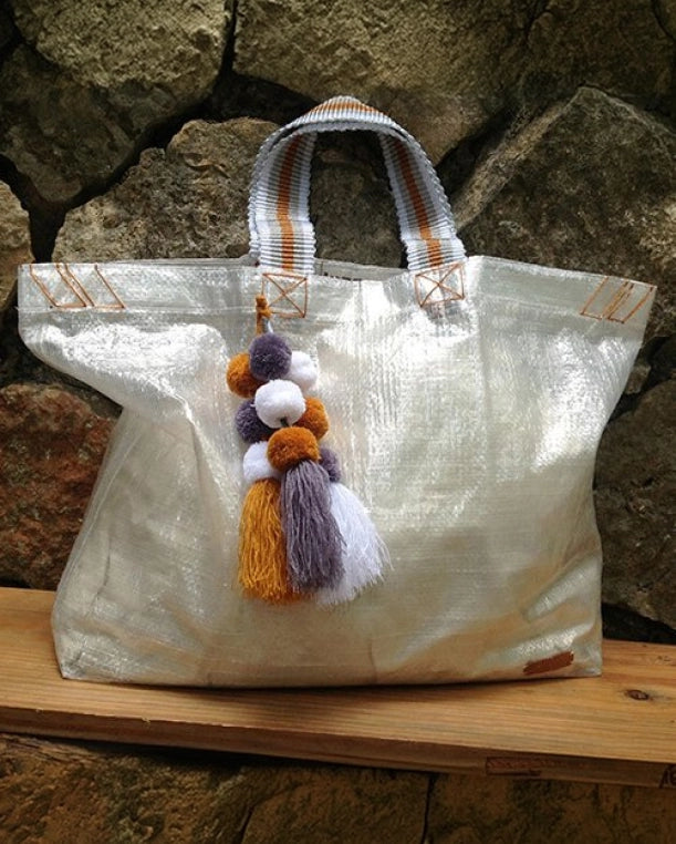 DD201-PP (TRANSPARENT) LARGE TOTE