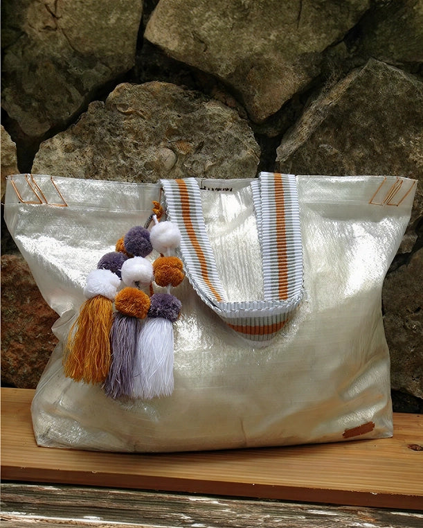 DD201-PP (TRANSPARENT) LARGE TOTE