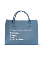 GJFT DENIM TOTE $85.00