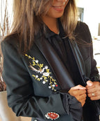 GJTU ( EMBELLISHED TUXEDO JACKET)