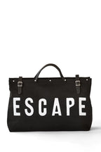 GJES CANVAS WEEKENDER BLACK-WHITE $175.00