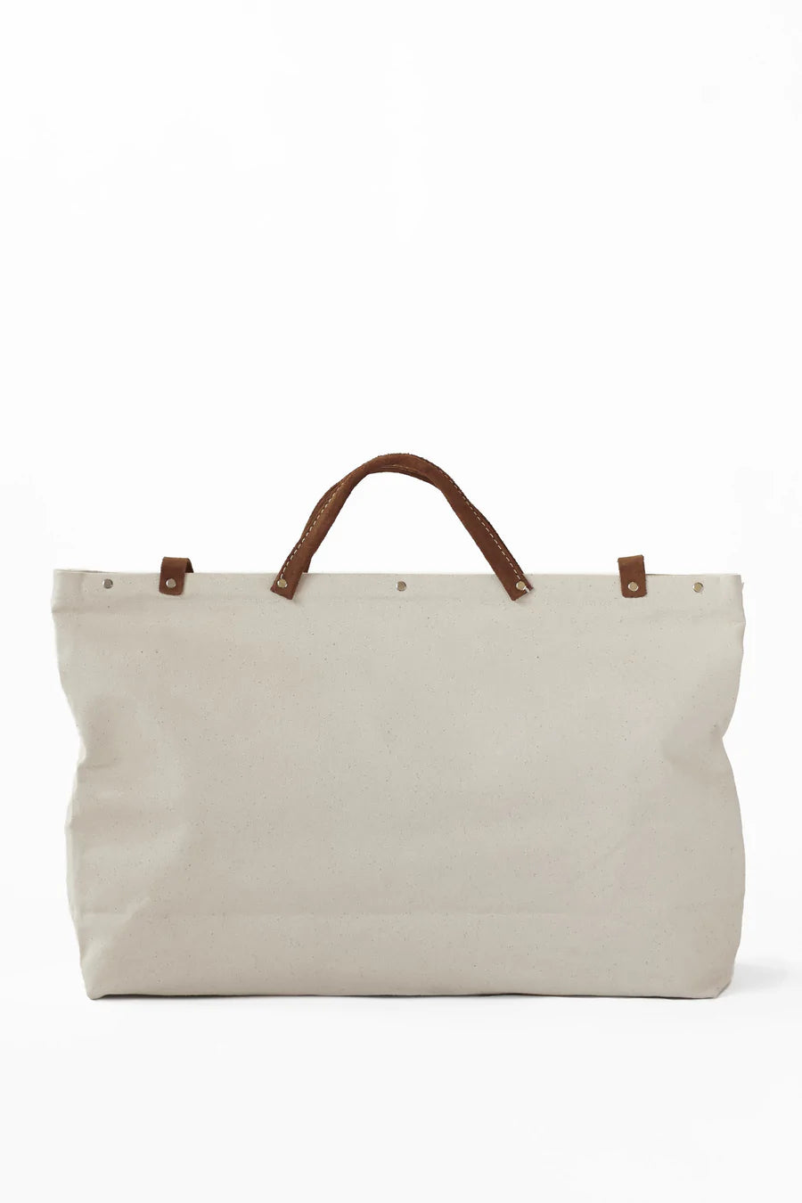 GJES CANVAS WEEKENDER NATURAL -BLACK $175.00