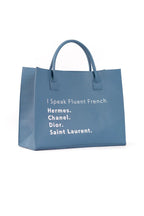 GJFT DENIM TOTE $85.00