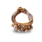 PEARLS , SWAROVSKI , GLASS ,GOLD