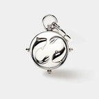 Zodiac 2 Sided Charm Silver