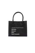 GJITS BLACK TOTE $45.00 MINI