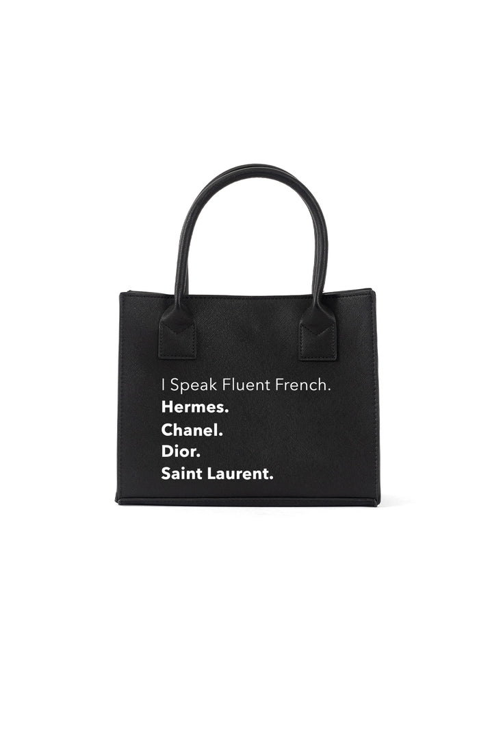 GJITS BLACK TOTE $45.00 MINI
