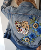 GJD - (SHREDDED DENIM JACKET)