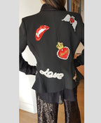GJTU ( EMBELLISHED TUXEDO JACKET)