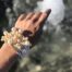 PEARLS ,SWAROVSKI, GOLD ,BRACELETS